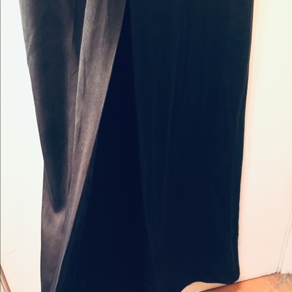 Parker Black Silk satin evening gown - Picture 6 of 8